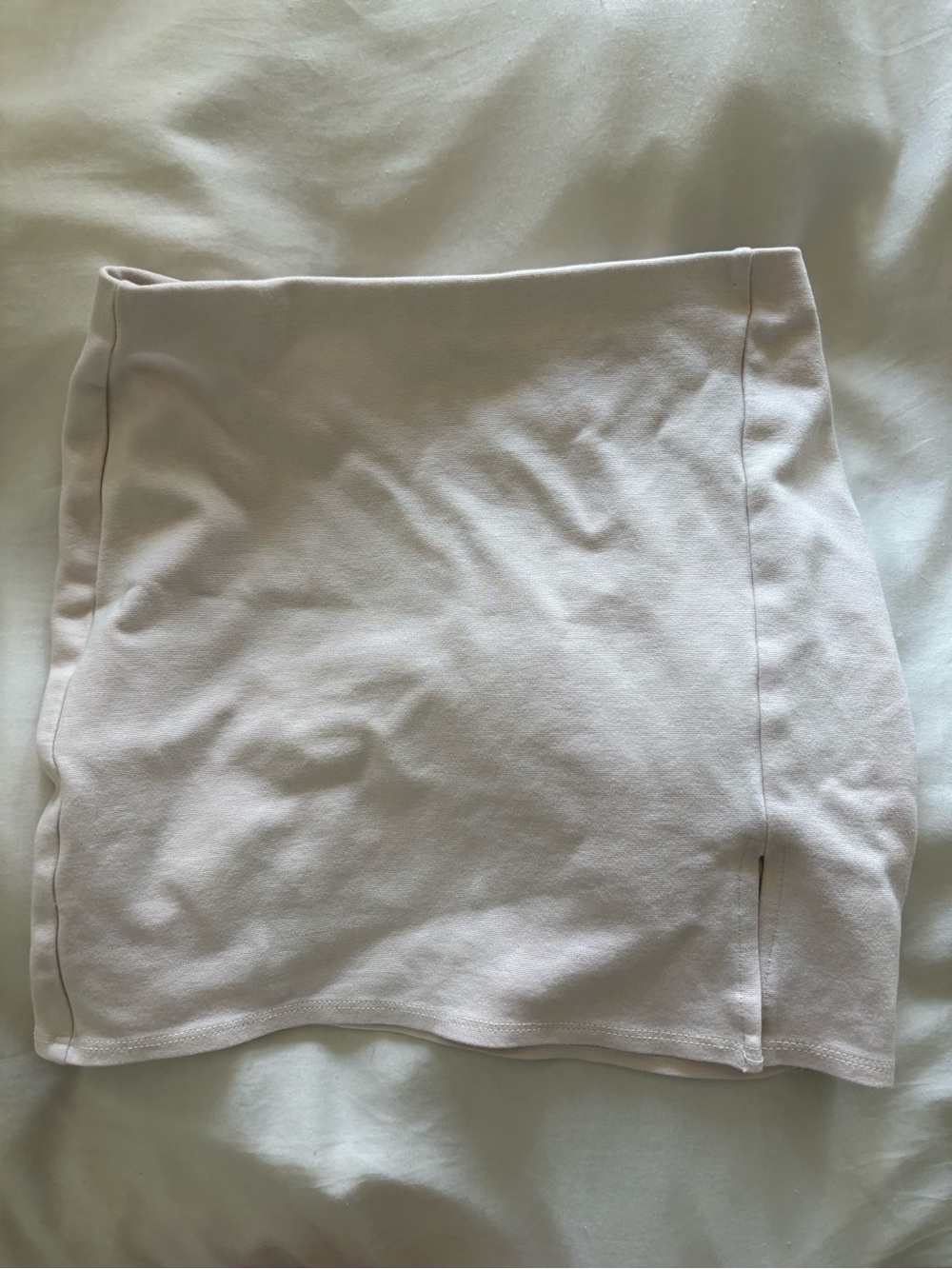 White Mini Skirt